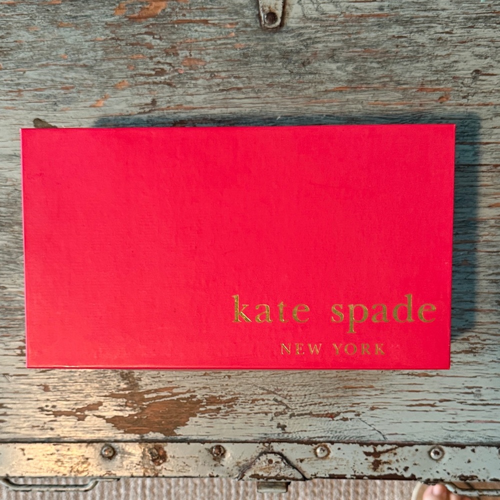 Kate Spade suede red shoes